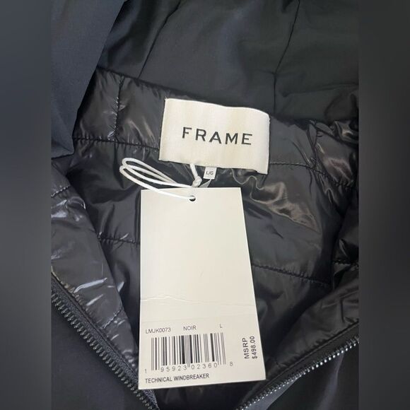 Frame Technical Hooded Windbreaker Jacket NWT - Picture 6 of 16